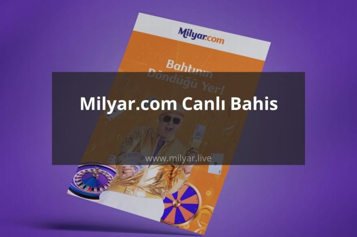 Milyar.com Canlı Bahis Oyna