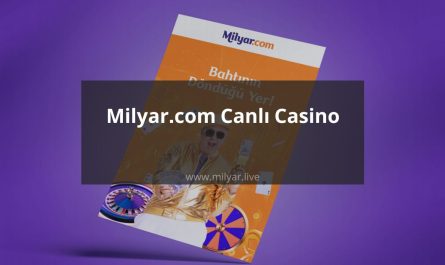 Milyar.com canlı casino