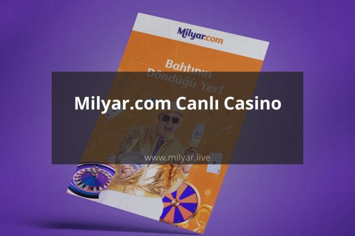 Milyar.com Canlı Casino Lobisi